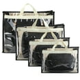 thumbnail image 3 of Coofit Purse Dust Bag Hanging: 8PCS Plastic Purse Storage Organizer Handbag Protector, 3 of 10