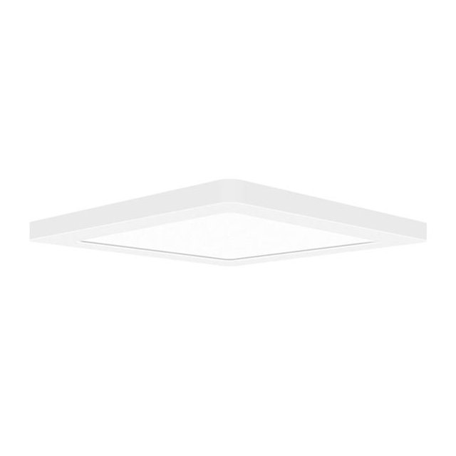 Access Lighting 20834LEDD-WH-ACR 9 in. ModPLUS LED Flush Mount Ceiling Light, White - Square