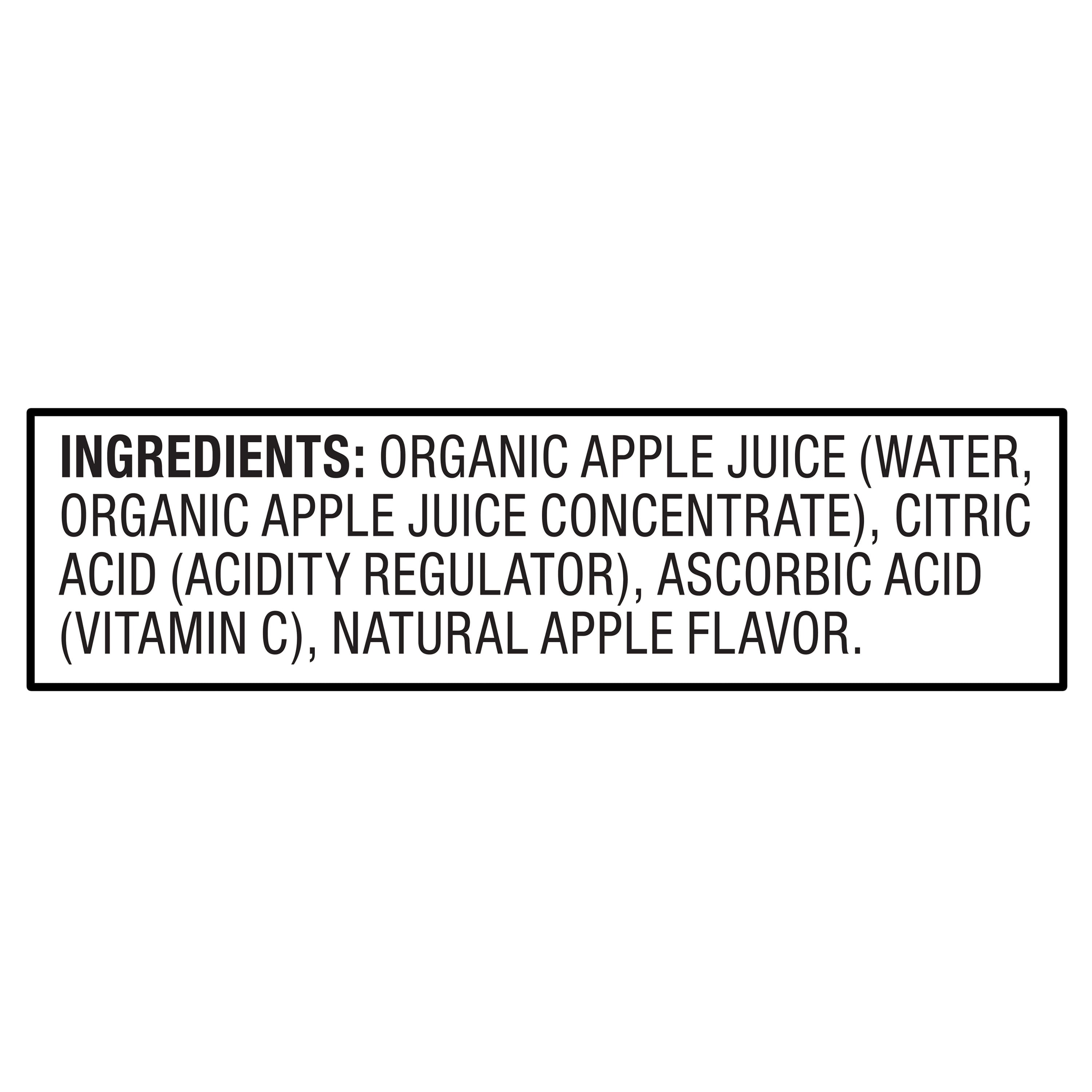 bettergoods Organic Apple Juice Drink, 6.75 fl oz, 8 Count