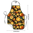 thumbnail image 2 of Easygdp Tangerine Apron Waterdrop Resistant with 2 Pockets,Oil Resistant Cooking Kitchen Chef Apron for Women Men, 2 of 7