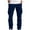 Navy, variant on Mens Casual & Comfy Pants Cargo Trousers Work Wear Combat Cargo 6 Pocket Full Pants