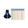 thumbnail image 7 of Gureui Toddler Kid Baby Girl Bell-Bottoms Pant Denim High Waist Wide Leg Jeans Trousers Pants, 7 of 7