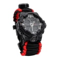 thumbnail image 2 of Reloj Paracord Mendoza Verde Militar LCD 6 Digitos MC-009, 2 of 7