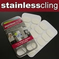 thumbnail image 3 of HIC Kitchen Harold Import Co. -Stainless Cling Fridge Adhesives for Reminder Schedule- White 10-pack, 3 of 5