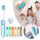 thumbnail image 5 of Cepillo de dientes de viaje a granel | Cepillos de dientes plegables de cerdas suaves con estuche de almacenamiento | Paquete de 6 juegos portátiles para adultos y niños envueltos individualmente, 5 of 7