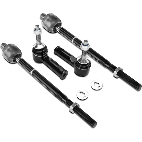 A-Premium 4Pcs Inner Outer Tie Rod End Kit Compatible with Ford Explorer 2011-2017 Police Interceptor Sedan 2013-2019 Police Interceptor Utility 2013-2016 Lincoln MKT 2017-2019 Replace# BB5Z3A130B