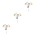 thumbnail image 1 of Bewildely Luces solares impermeables estaca mariposas lámpara lámparas hogar ventana vacaciones guirnalda árbol fiesta exterior luminoso Type1, 1 of 6