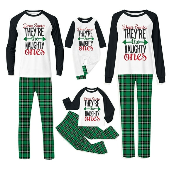 Gaexia 2026 Christmas Pajama Family Matching Pajamas Sets Christmas Pjs Sleepwear Outfits Holiday Xmas Party Loungewear