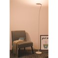 thumbnail image 2 of Ore International KTL-7935ESWH 72 in. Castor LED Torchiere Satin White Floor Lamp, 2 of 3