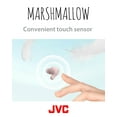 thumbnail image 4 of JVC Marshmallow True Wireless Earbuds HAA18TP with Memory Foam Earpieces, Pink, 4 of 8