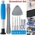 thumbnail image 1 of MesaSe PENGXAING 10Pcs Screwdriver Set Metal Screwdriver Bit Set Repair Tool Kit for Home, 1 of 10