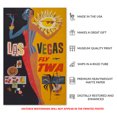 thumbnail image 3 of HISTORIX Vintage 1960 Las Vegas Travel Poster Print - 11x17 Inch Vintage Airline Poster of Las Vegas - Old Las Vegas Fly TWA Poster by David Klein, 3 of 6