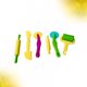 thumbnail image 5 of EeaseMX Juego de 6 moldes de plastilina de colores para hacer tú mismo, kit de herramientas de masa inteligente con herramientas de extrusión para el hogar, interior y exterior, juguete para niños., 5 of 8
