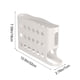 thumbnail image 3 of Caja organizadora de huevos deslizante con ruedas para la puerta del refrigerador | Organizador de huevos apilable con tapa extraíble, 3 of 6