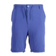 thumbnail image 5 of Men's Casual Beach Shorts Quick Dry Lightweight Swim Trunks, Elastic Waist Drawstring Loose Fit Breathable Athletic Hiking Vacation Summer | AESTIVO,Blue S, 5 of 9