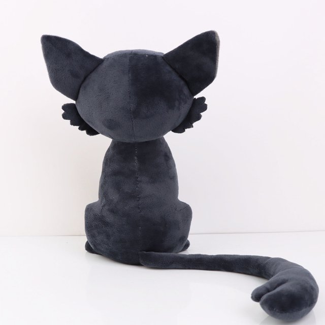 Peluche Japón película Roles muñecas Anime personaje Animal muñeca niños juguetes (gato negro) Likrtyny libre de BPA