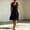 #0465-Black, variant on Women Summer Cotton Casual Sleeveless Sundress 2026 Plain V Neck Asymmetrical Button Down Midi Dresses with Pockets