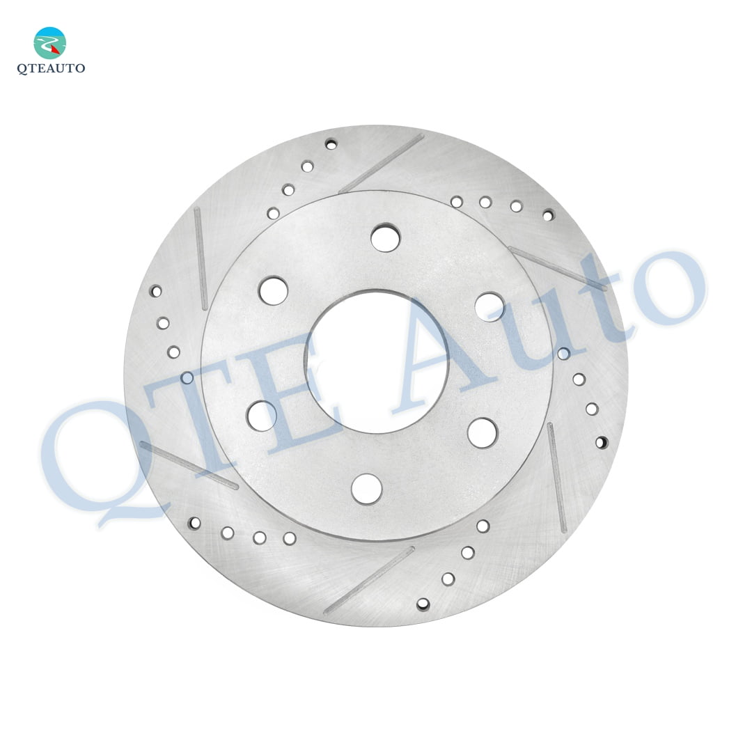 Front Drilled Slotted Disc Brake Rotors For 1999-2006 GMC Sierra 1500