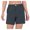 Black, variant on Little Donkey Andy Women's Quick Dry 6 Inch Lightweight Shorts Stretch Golf Hiking Travel Black Heather XL