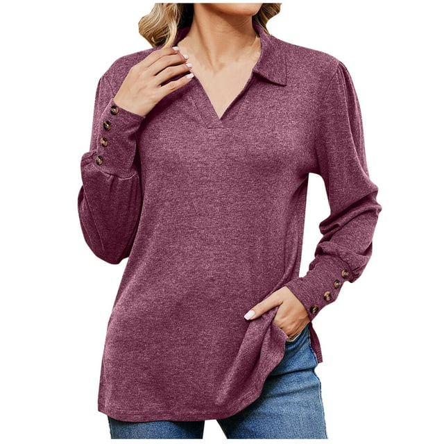 Women's Round Neck Gradient Long Sleeved Top Sweater Hooded Sweater