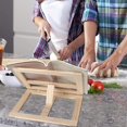 thumbnail image 2 of Support de Livre de Cuisine en Bois pour Lecture de Cuisine, 2 of 4