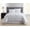 White, variant on Truly Soft Everyday Pleated Microfiber 2-Piece Twin XL Duvet Set in Blush, Polyester , Adult, All Season, OEKO-TEX Certified