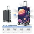 thumbnail image 6 of Daiia Planet Pastel Galaxy Luggage Cover, Thickened Washable Travel Luggage Covers, Elastic Unique Baggage Covers for 18-20 inch Luggage-Medium, 6 of 9