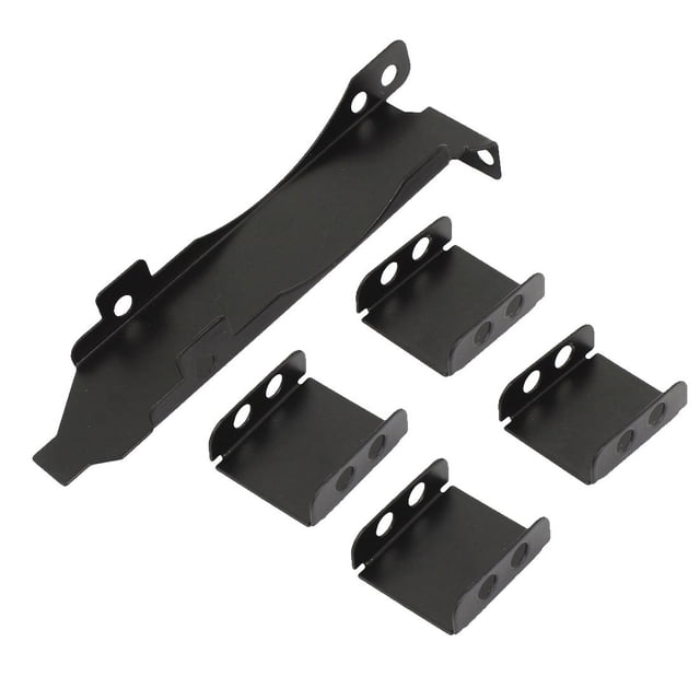 PC PCI Slot Bracket Three Fan Rack Mount Set for VGA Video Card System Cooling