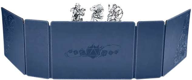 Arcane Tinmen Game Master Companion - Midnight Blue New