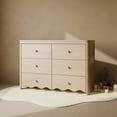 thumbnail image 4 of Art of Nursery by Storkcraft Casablanca 6 Drawer Nursery Dresser, Driftwood, 4 of 14