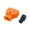 Orange color, variant on Jesscasday Male D-Tap Connector Plug for Camcorders Power Cable V Mount Battery DSLR Camera Battery Male D-tap Plug Connector
