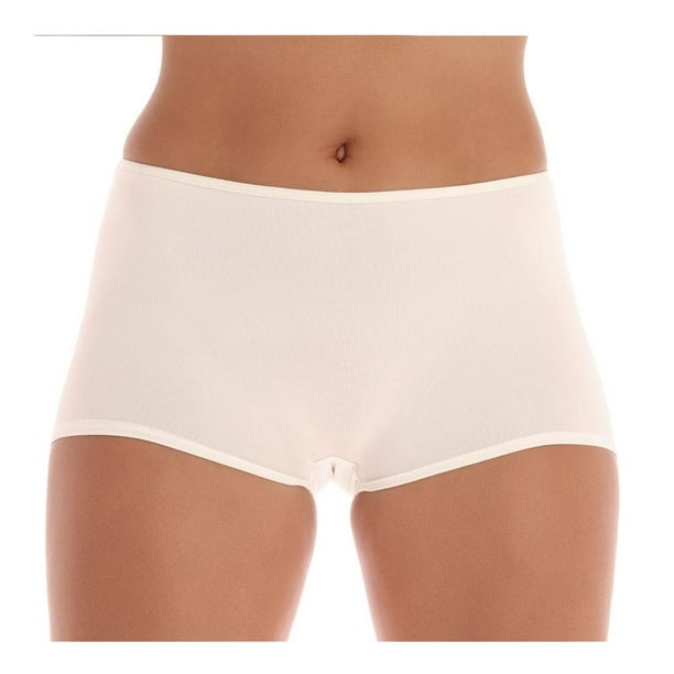 Bóxer para mujer Marel M Largo en Algodón Crema Jaspe