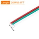thumbnail image 2 of Cable eléctrico de 20 AWG de 3 conductores Uxcell, cable de cobre estañado de 66FT, cable flexible trenzado para tiras LED, lámparas, cableado residencial, circuito de automóvil, 2 of 7