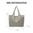 thumbnail image 2 of Práctico bolso de mano, bolso de hombro informal para mujer, gimnasio, viajes, trabajo, compras, comestibles, 2 of 5