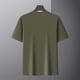 thumbnail image 5 of pstuiky Camisas de vestir de manga corta para hombre, Suéter deportivo informal elástico de color liso para hombre, cuello redondo y manga corta camisetas de hombre l, 5 of 9
