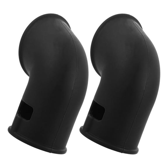 FESTFENDS Steam Release Diverter Black 2Pcs 2.9In X 1.6In X 1.6In