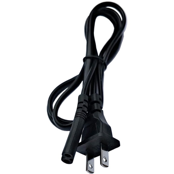 2-Prong AC Power Cord Replacement for D-olphin Audio SP-2100RBT SP-2120RBT SP-1070RBT SP-1080RBT SP-1270RBT WaveSync Dual 10" 12" Karaoke Party Portable Bluetooth SPeaker Power Supply by UPBRIGHT
