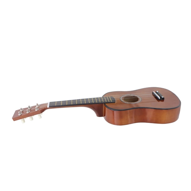 Guitarra De Juguete De Madera De 23 Pulgadas En Café – Instrumento Educativo Para Principiantes