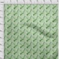 thumbnail image 4 of oneOone Polyester Spandex Green Fabric Abstracts Fabric For Sewing Printed Craft Fabric By The Yard 56 Inch Wide, 4 of 5