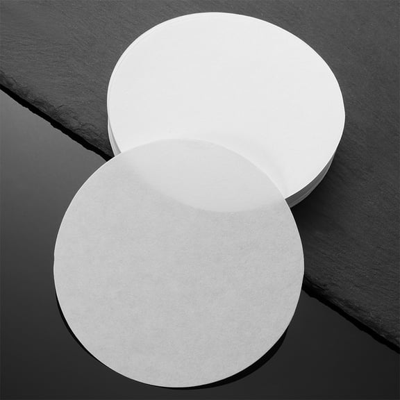 EXHUMKY 4.33 Inch Diameter 100Pcs Qualitative Filter Medium Flow Rate for General Chemistry