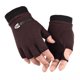 thumbnail image 1 of Guantes de terciopelo de otoño e invierno para hombres y mujeres, guantes de medio dedo cálidos para exteriores, además de guantes acolchados de terciopelo para niños, 1 of 2