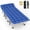 Gray Cot Black Gray Pad, variant on PNKKODW 32" XXL Folding Camping Cot for Adults, Max Load 900lbs Portable Sleeping Bed Cot with Mattress & Carry Bag for Outdoor Camping Home Office Nap Travel Guest, Gray Cot Gray Pad
