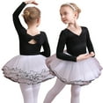 thumbnail image 2 of HAOYUNL Kids Leotards for Girls//3-11Y Tutu Dress for Girls//Dance Leotard for Girls/Leotards for Toddler Girls//Toddler Tutu//, 2 of 10