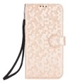 thumbnail image 3 of Feishell Slim Wallet Protective Case Compatible with Samsung Galaxy A14 5G,Shockproof Luxury PU Leather Magnetic Clasp Folio Flip Kickstand Credit Card Slots Women Men Phone Case with Hand St,Rosegold, 3 of 8
