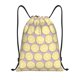 thumbnail image 1 of Fotbe Yellow Lemon Slices Bolsa Mochila con Cordón Estampada, Bolsa de Gimnasio Deportiva, Bolsa Cinch, Bolsa con Cordón para Hombres y Mujeres-Medium, 1 of 6