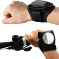 thumbnail image 1 of Rearview Mirror, Wrist Mount Mirror, Durable Plastic Construction, Compact Design, For Cycling Commuting, Clear Vision Mirror, Road Safety Accessory, Reflective Surface, Secure Wrist Strap, Akmoler, 1 of 8