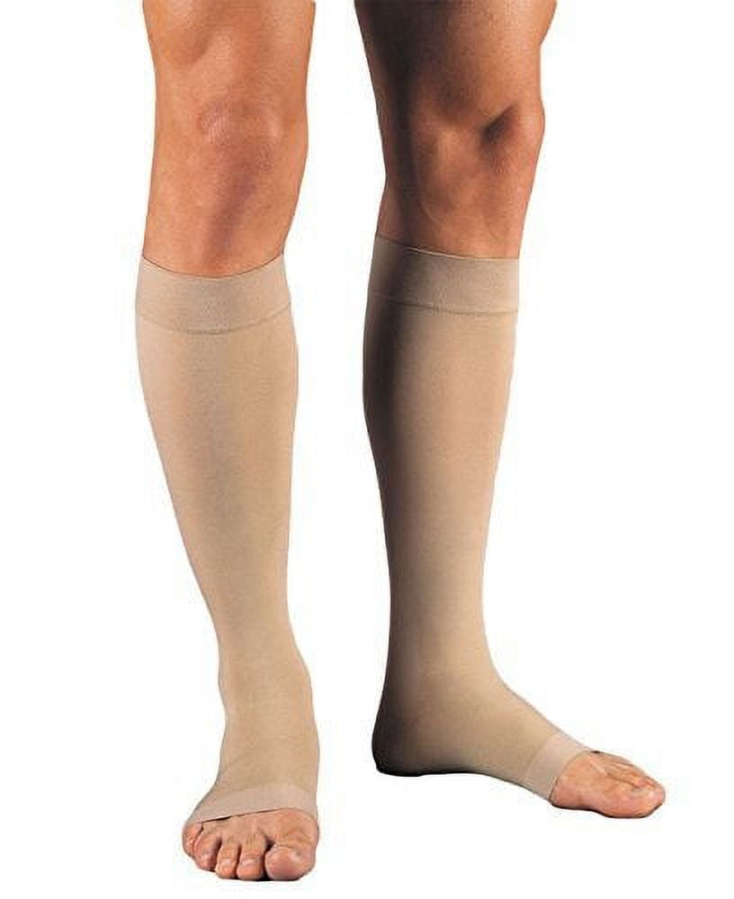 Jobst Relief Knee High Compression Stockings, Medium, Open Toe, 1 PR, 1 Pair (571672_PR)