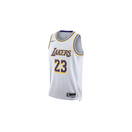 NIKE MENS NBA SWINGMAN JERSEY LAKERS ASSOCIATION LEBRON JAMES "White" DN2081 103 DN2081 103 from Stadium Goods