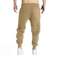 thumbnail image 6 of Mens Cargo Pants Fashion Joggers Sports Cargo Gym Long Boys Jeans Pants,Grey,32, 6 of 6