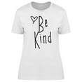 thumbnail image 1 of Playera Para Mujer - Se Amable. Garabatos Con Corazon Smartprints T-shirt, 1 of 4